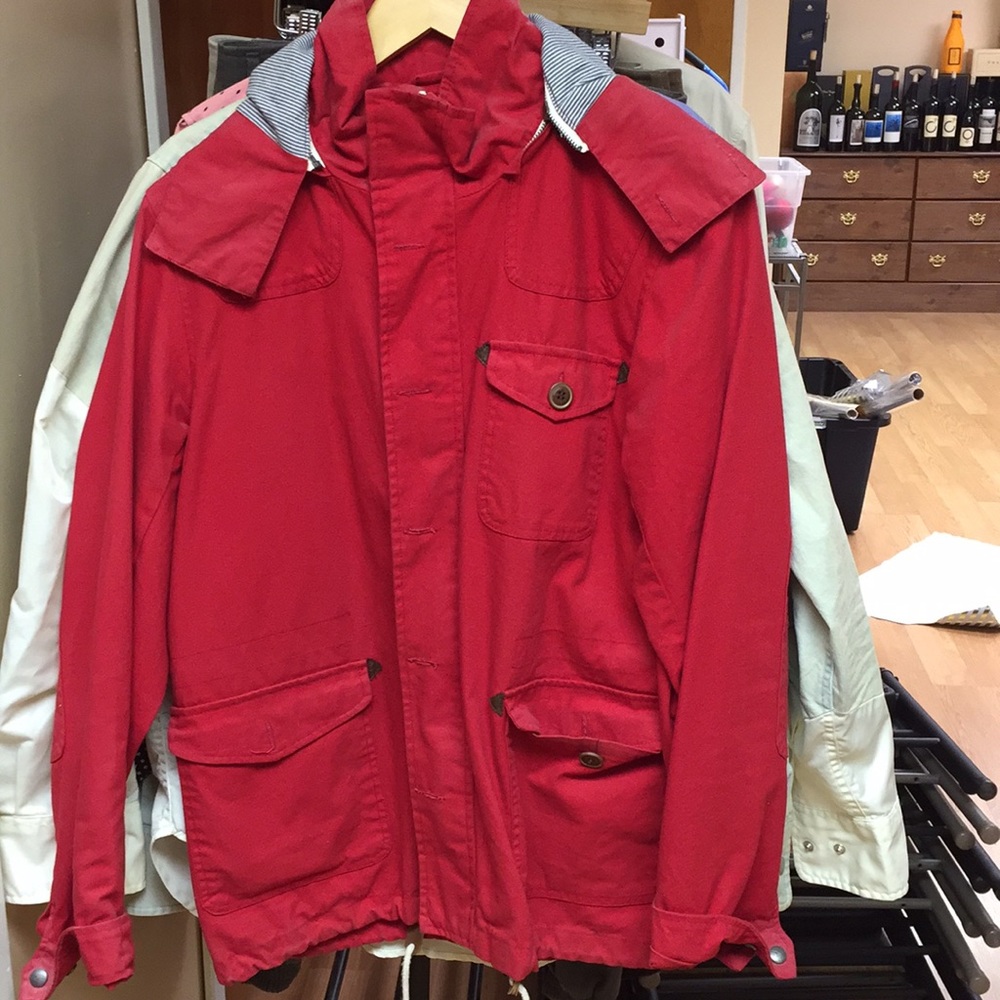 Used red Zara jacket